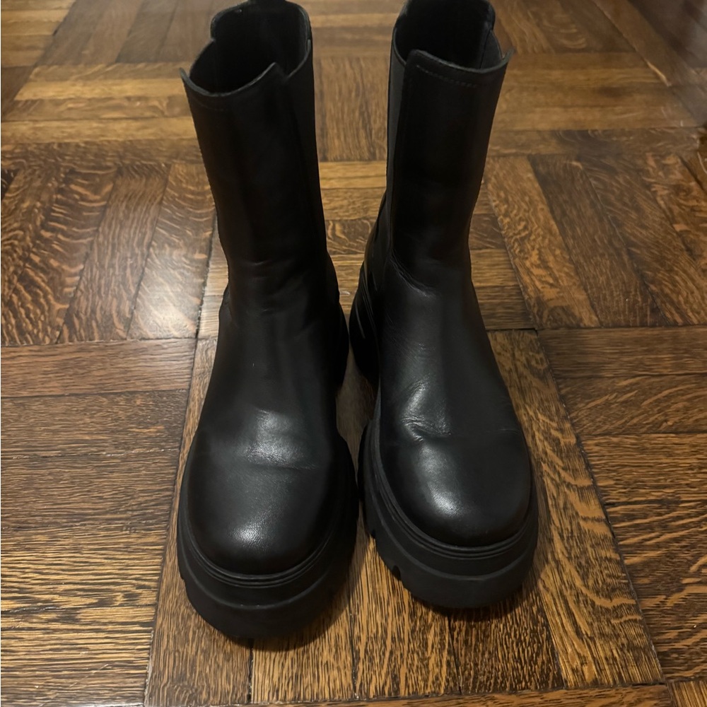 Thursday Boot Company Black Ankle Boots - only worn twice